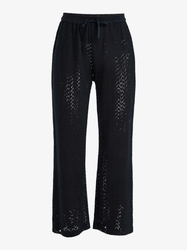 8 Mood Moving - Crochet Beachy Pant for Women Negro ERJX603437 Roxy