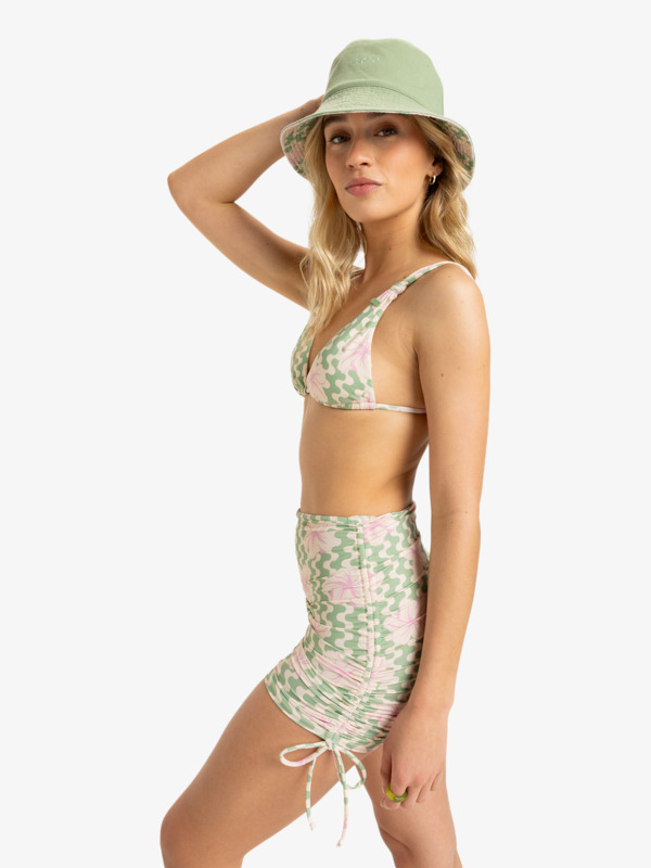 6 Coconut Sunset - Minifalda de Playa para Mujer Verde ERJX603443 Roxy