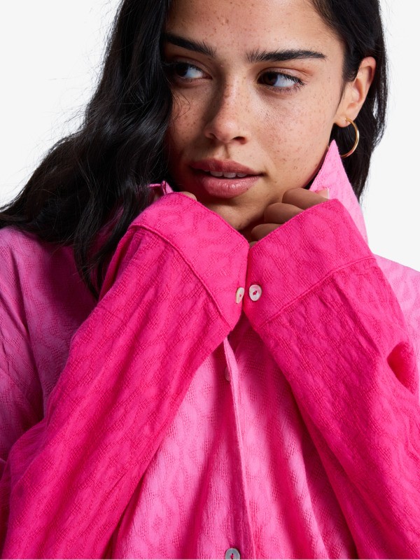 2 Ocean Gradient - Strand-Hemdkleid f&uuml;r Frauen Rosa ERJX603490 Roxy