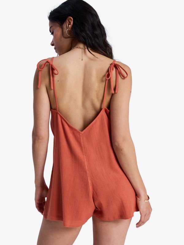 3 Nazare Surf Spot - Beach Playsuit for Women Orange ERJX603491 Roxy