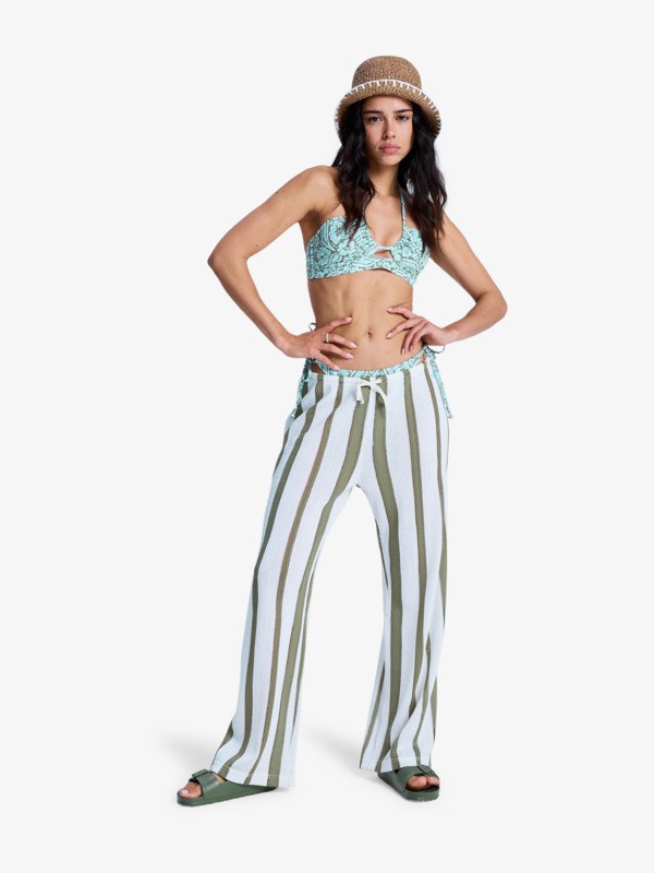 0 Nalu Sunset - Pantaloni da spiaggia da Donna Green ERJX603504 Roxy