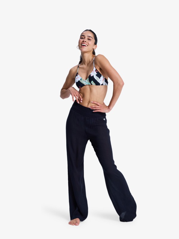 3 Along The Sunset - Cal&ccedil;as de praia para Mulher Preto ERJX603509 Roxy