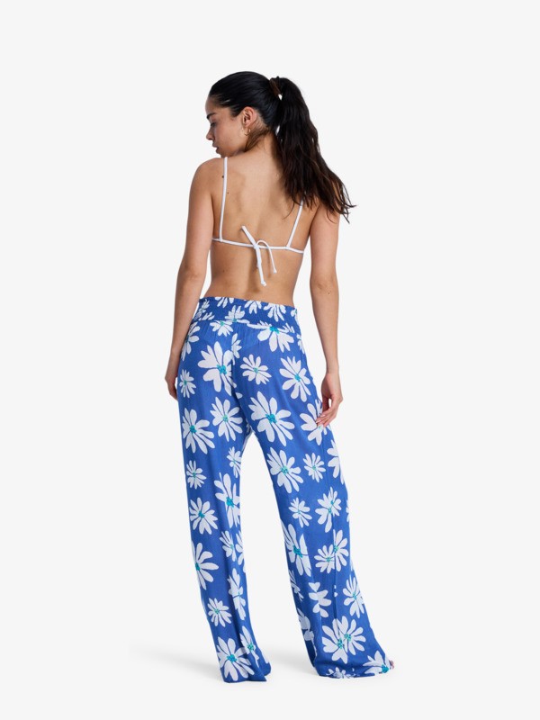 4 Along The Sunset - Strandbroek voor Dames Blue ERJX603510 Roxy