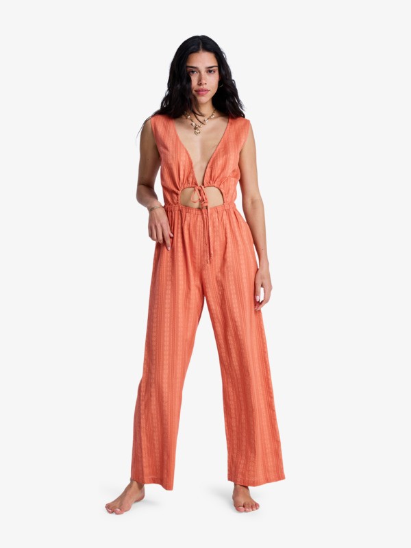 0 Sintra Moon - Beachy Jumpsuit for Women Orange ERJX603511 Roxy