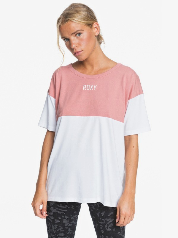 0 Come Into My Life - T-Shirt für Frauen Rosa ERJZT05018 Roxy