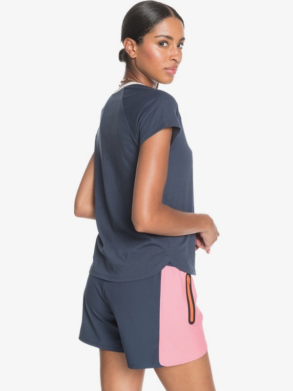 3 Smiley Days - Organic Sports Top for Women  ERJZT05129 Roxy