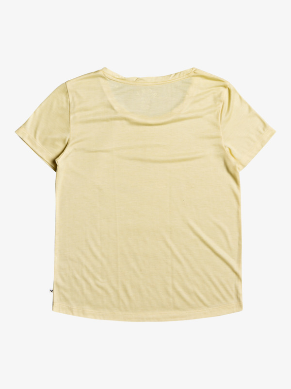 1 Chasing The Swell - Camiseta para Mujer Amarillo ERJZT05138 Roxy