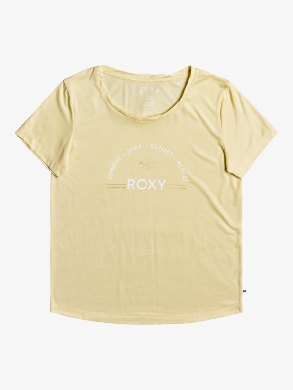 0 Chasing The Swell - Camiseta para Mujer Amarillo ERJZT05138 Roxy