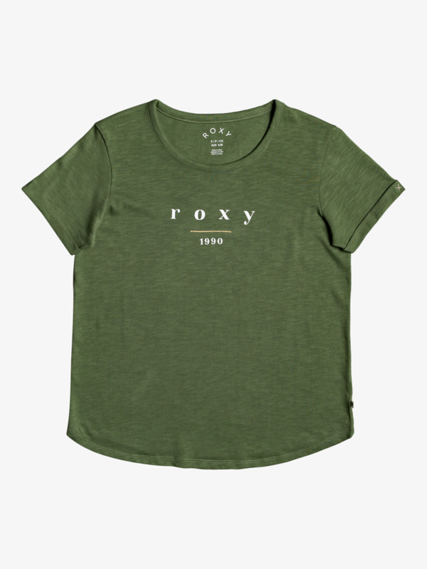 0 Oceanholic - Camiseta para Mujer Verde ERJZT05139 Roxy