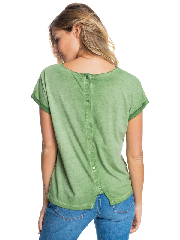 4 Summertime Happiness - Maglietta da Donna Green ERJZT05140 Roxy