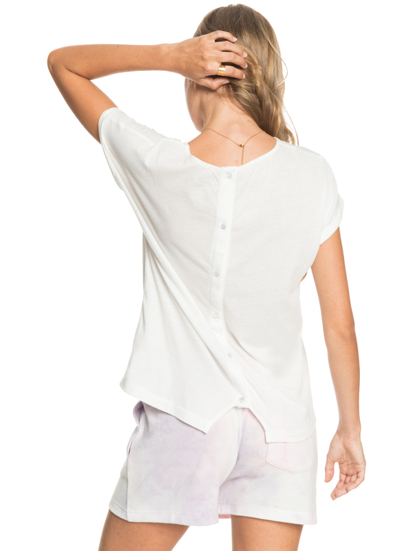 3 Summertime Happiness - Maglietta da Donna White ERJZT05140 Roxy