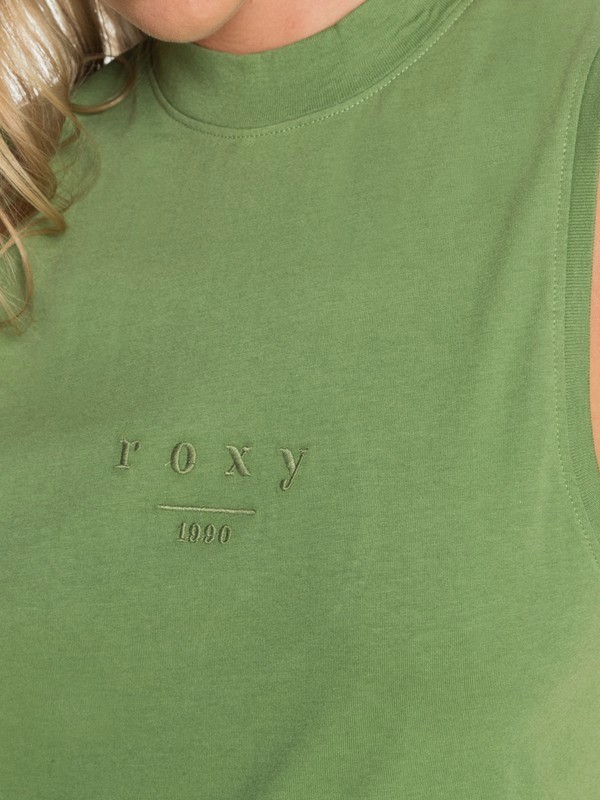 2 Finally Feel Good - Débardeur pour Femme Vert ERJZT05141 Roxy