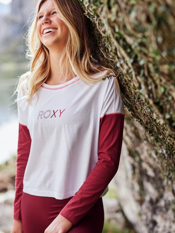 0 Soul Fever Blues - Long Sleeve Sports Top for Women  ERJZT05246 Roxy