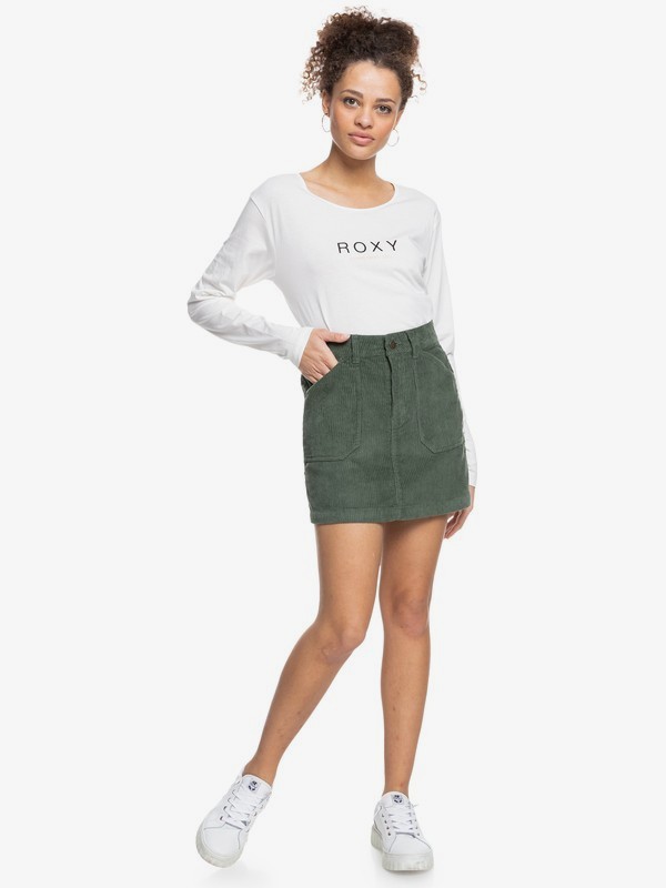2 Loving Clouds - Camiseta de Manga Larga para Mujer Blanco ERJZT05265 Roxy