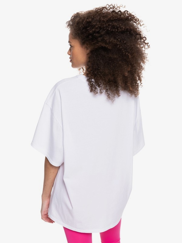4 Kelia Fly Girl - Maglietta oversize da Donna  ERJZT05307 Roxy