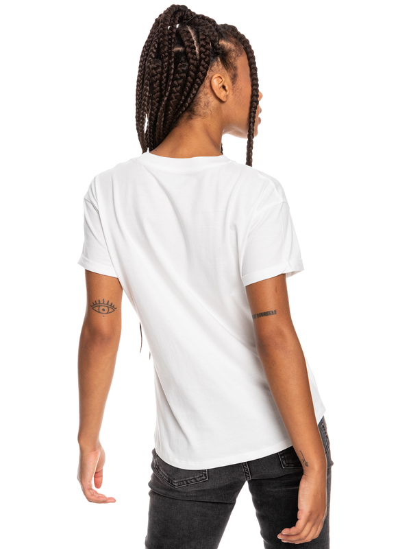 4 Epic Afternoon - Short Sleeve T-Shirt for Women White ERJZT05323 Roxy