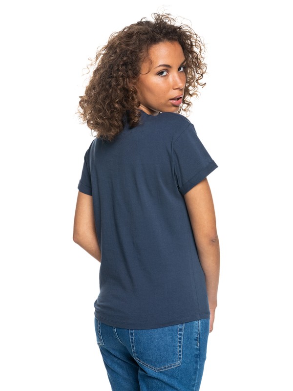 3 Epic Afternoon - T-shirt manches courtes pour Femme Bleu ERJZT05324 Roxy