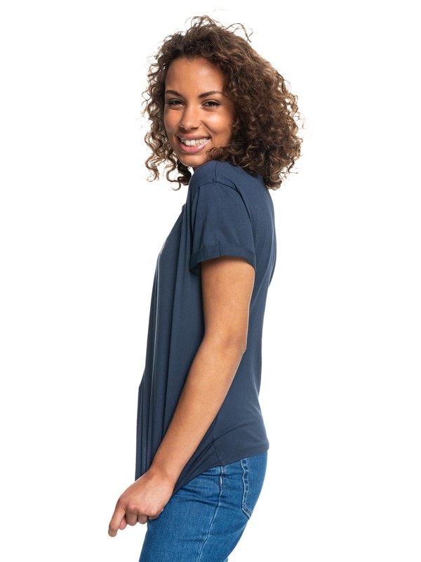 1 Epic Afternoon - T-shirt manches courtes pour Femme Bleu ERJZT05324 Roxy