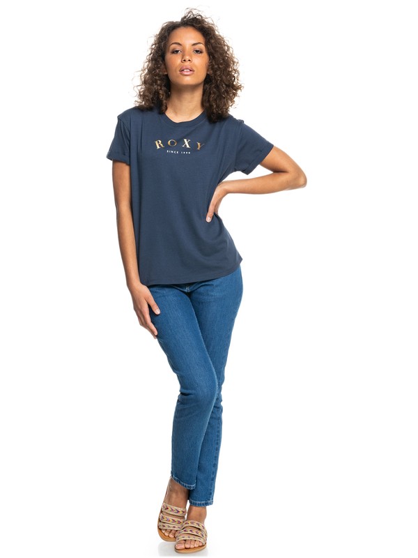 2 Epic Afternoon - T-shirt manches courtes pour Femme Bleu ERJZT05324 Roxy