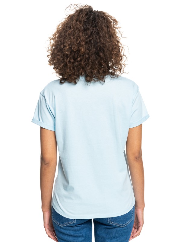 3 Epic Afternoon - T-shirt manches courtes pour Femme Bleu ERJZT05324 Roxy