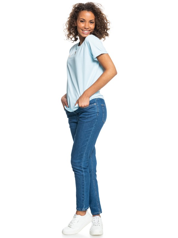 2 Epic Afternoon - T-shirt manches courtes pour Femme Bleu ERJZT05324 Roxy
