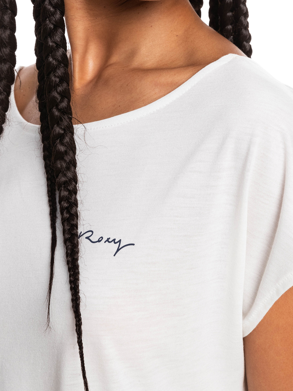 5 Women - T-Shirt für Frauen Weiss ERJZT05327 Roxy