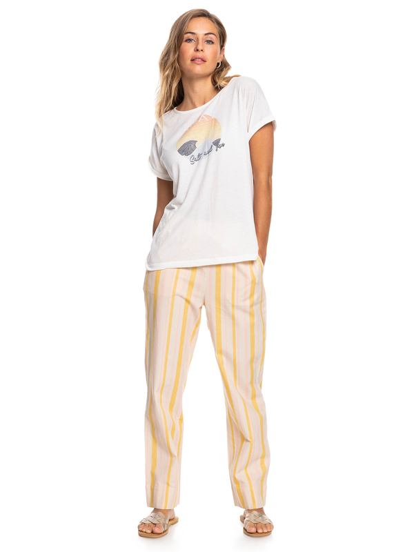 2 Summertime Happiness - T-shirt manches courtes pour Femme  ERJZT05343 Roxy
