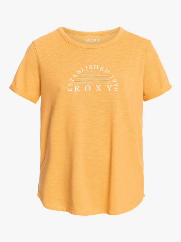 5 Oceanaholic - T-shirt manches courtes pour Femme Jaune ERJZT05354 Roxy