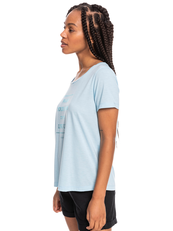 1 Chasing The Swell - T-Shirt für Frauen Blau ERJZT05363 Roxy