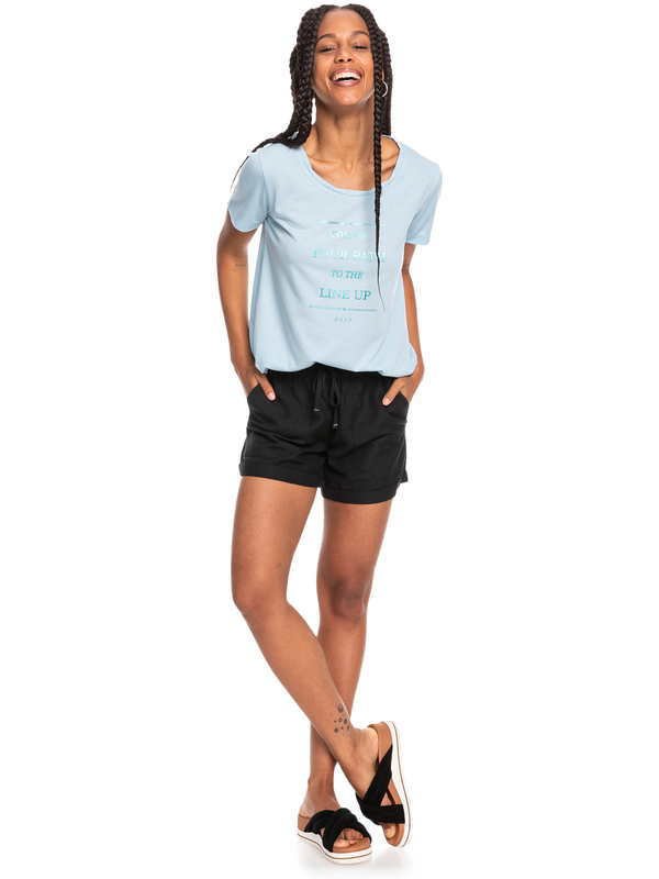 3 Chasing The Swell - T-Shirt für Frauen Blau ERJZT05363 Roxy