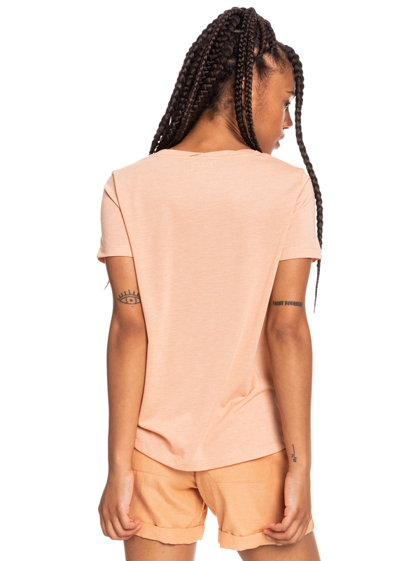 4 Chasing The Swell - Short Sleeve T-Shirt for Women Brown ERJZT05363 Roxy