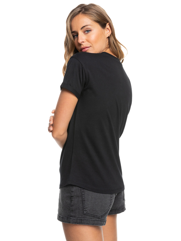1 Epic Afternoon - T-shirt met korte mouw voor Dames Black ERJZT05385 Roxy