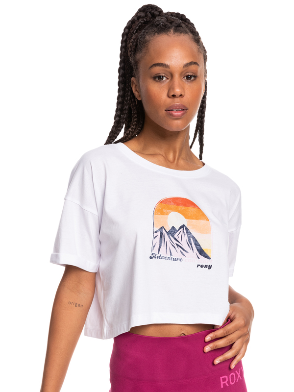 0 Cloud Atlas - Short Sleeve T-Shirt for Women White ERJZT05391 Roxy