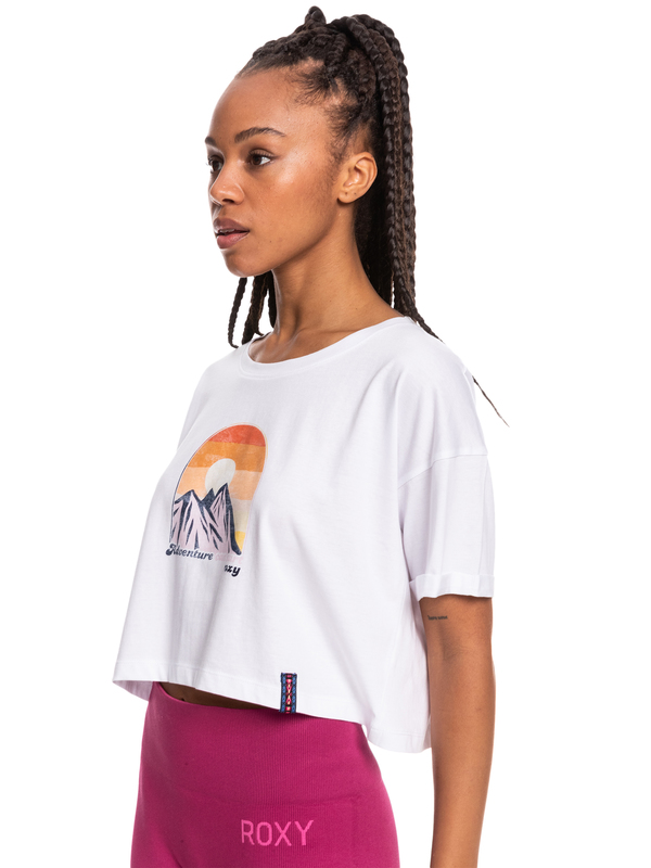 1 Cloud Atlas - Short Sleeve T-Shirt for Women White ERJZT05391 Roxy