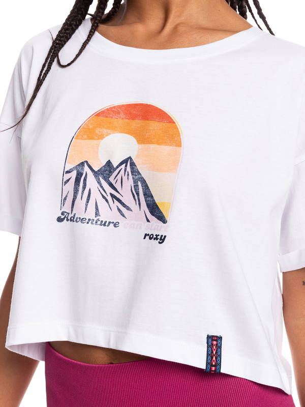 2 Cloud Atlas - Short Sleeve T-Shirt for Women White ERJZT05391 Roxy