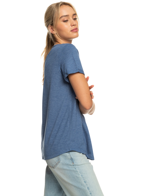 1 Dreaming Wave - T-shirt para Mulher Azul ERJZT05407 Roxy