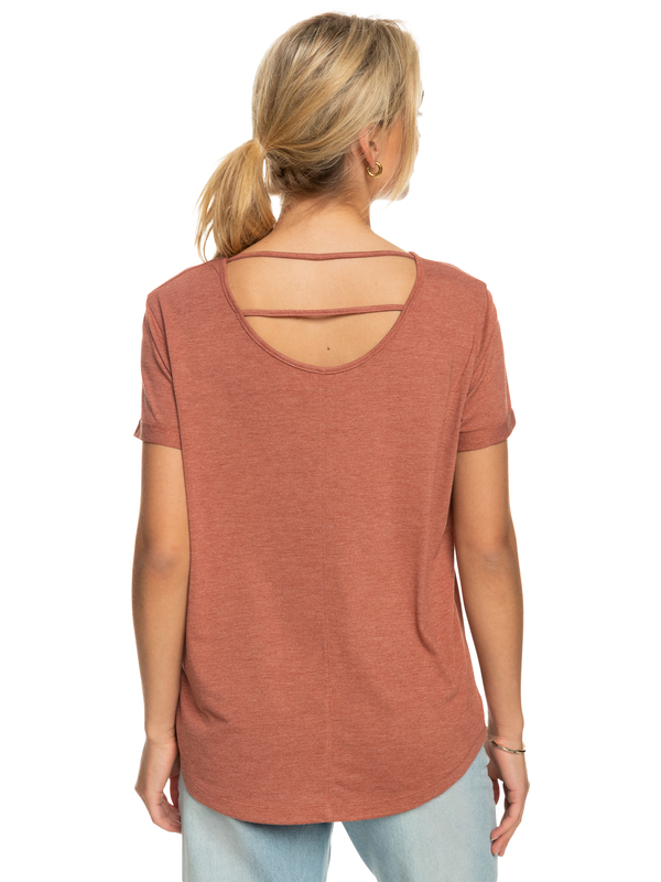 5 Dreaming Wave - T-Shirt voor Dames Brown ERJZT05407 Roxy