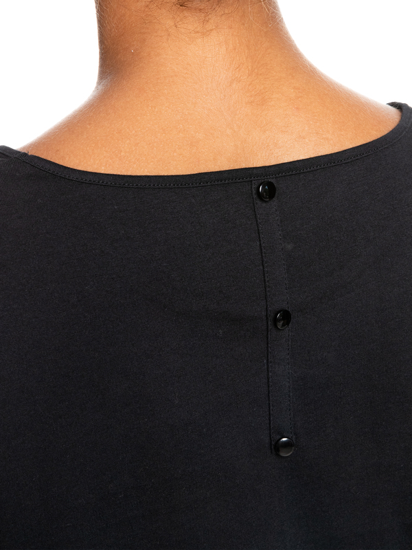 3 Magic White - Organic Long Sleeve T-Shirt for Women Svart ERJZT05408 Roxy