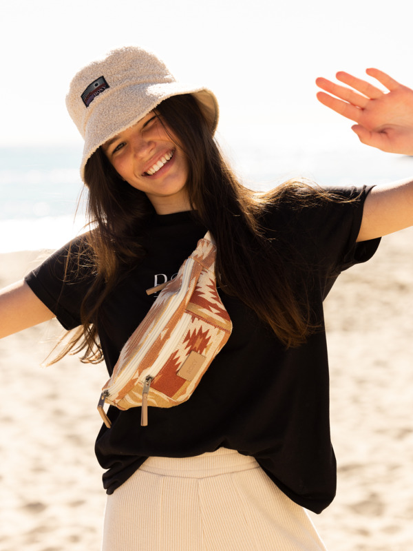 4 Noon Ocean - Camiseta Orgánica para Mujer Negro ERJZT05424 Roxy