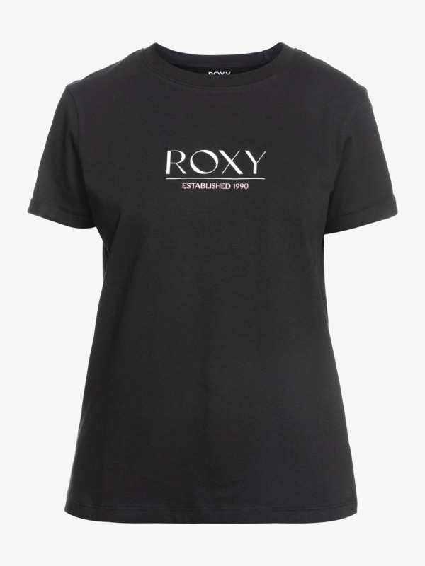 5 Noon Ocean - Camiseta Orgánica para Mujer Negro ERJZT05424 Roxy
