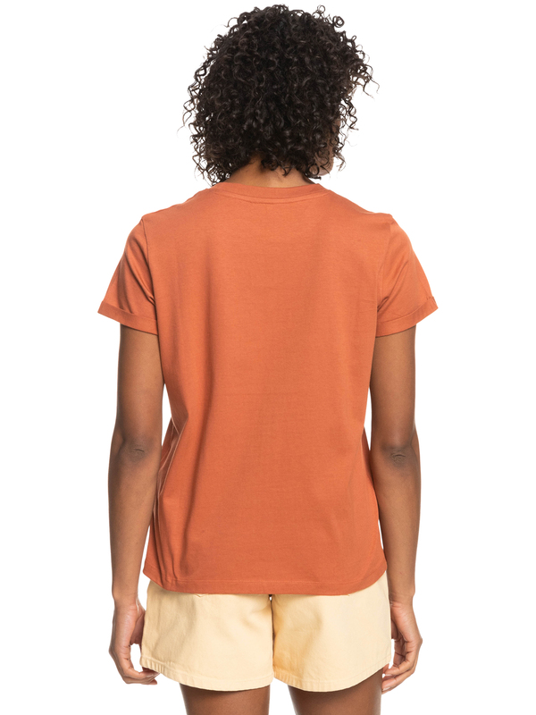 4 Noon Ocean - Camiseta Orgánica para Mujer Marron ERJZT05425 Roxy
