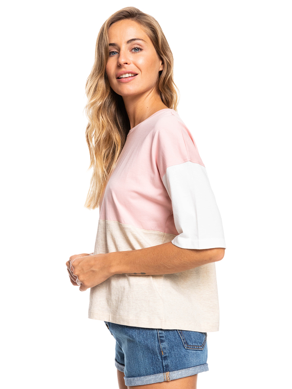 1 ECEG Tee - T-shirt manches courtes pour Femme  ERJZT05430 Roxy