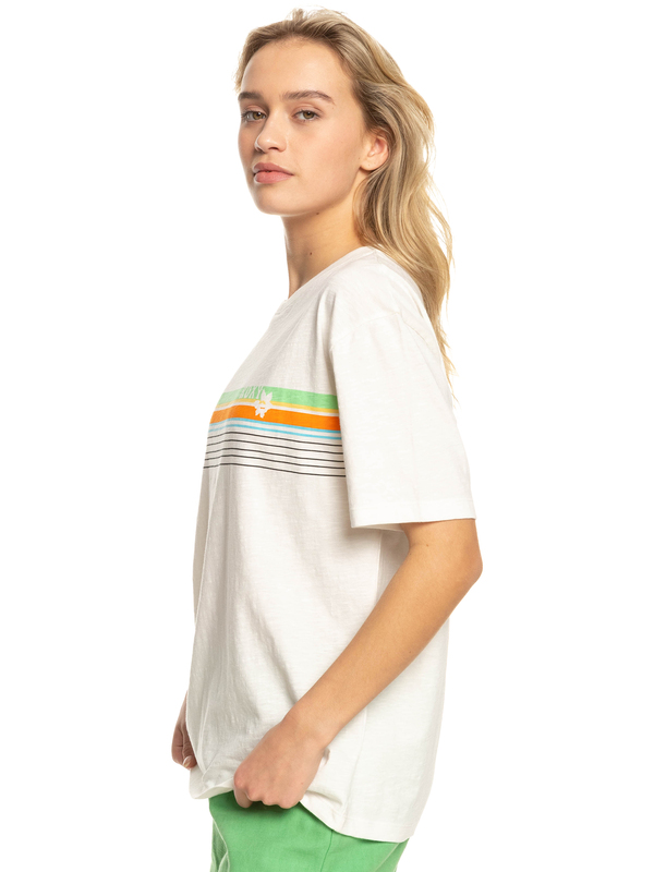 1 Vibrations Beach - T-shirt pour Femme Blanc ERJZT05466 Roxy