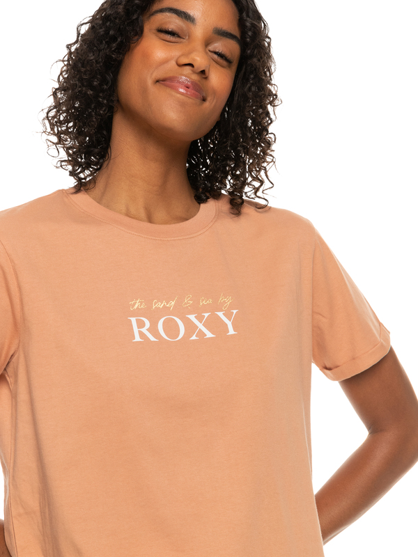 2 Noon Ocean - T-Shirt für Frauen Braun ERJZT05490 Roxy