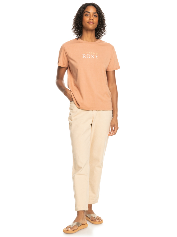 3 Noon Ocean - T-Shirt für Frauen Braun ERJZT05490 Roxy