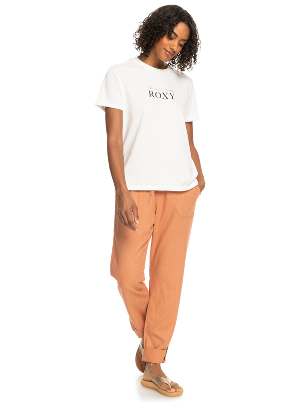 3 Noon Ocean - Camiseta para Mujer Blanco ERJZT05490 Roxy