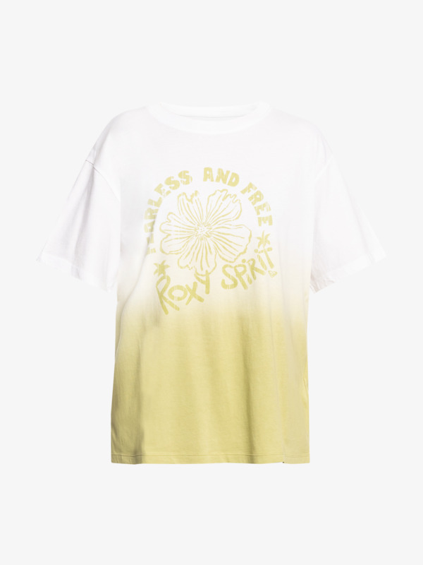 5 You Told Me A - Oversized T-Shirt for Women Green ERJZT05594 Roxy