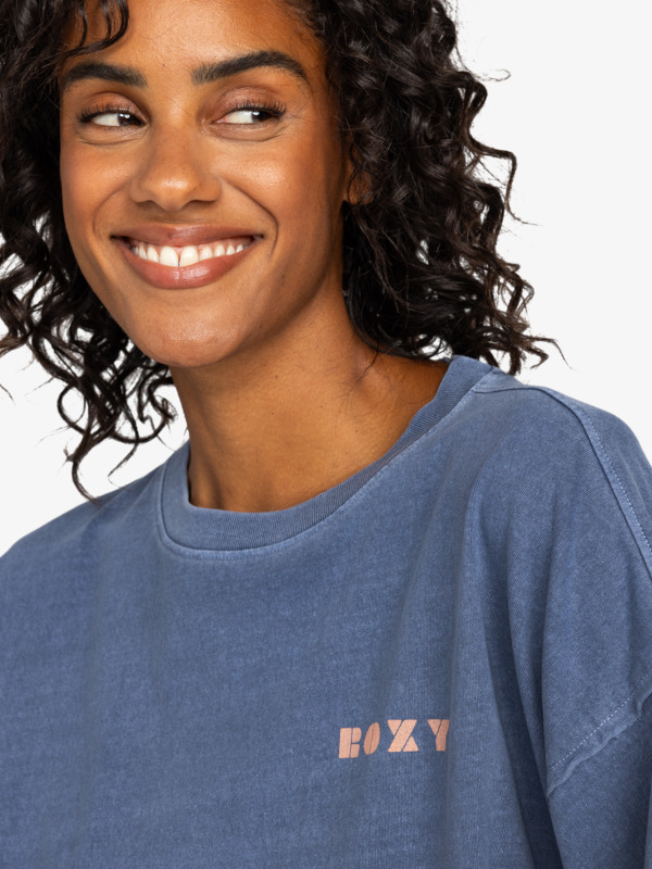 2 Summer Flakes - T-shirt à manches courtes pour Femme Bleu ERJZT05800 Roxy