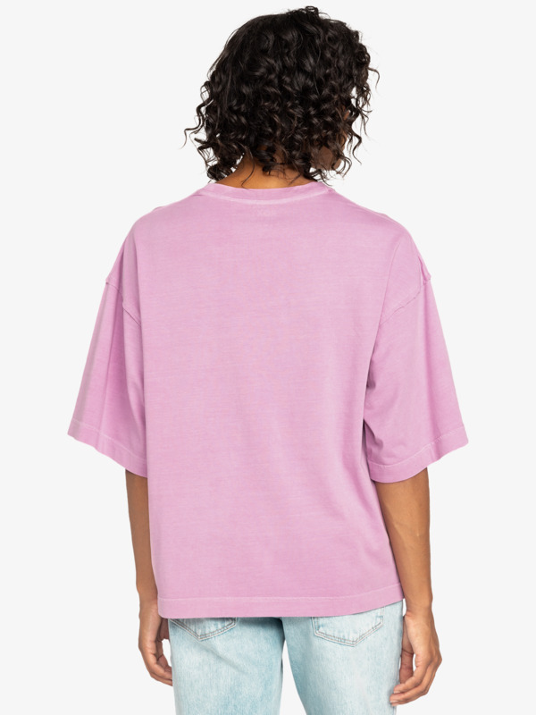 4 Sweet Shine - T-shirt de mangas curtas para Mulher Roxo ERJZT05817 Roxy