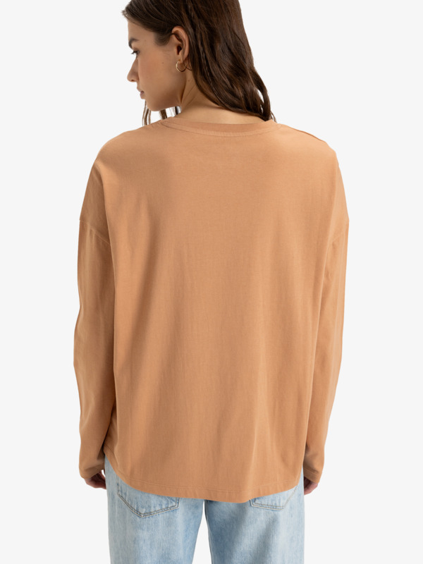 4 Dune Explorer - Long Sleeves T-shirt for Women Brown ERJZT05820 Roxy